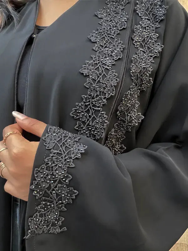 Abaya black | Lace