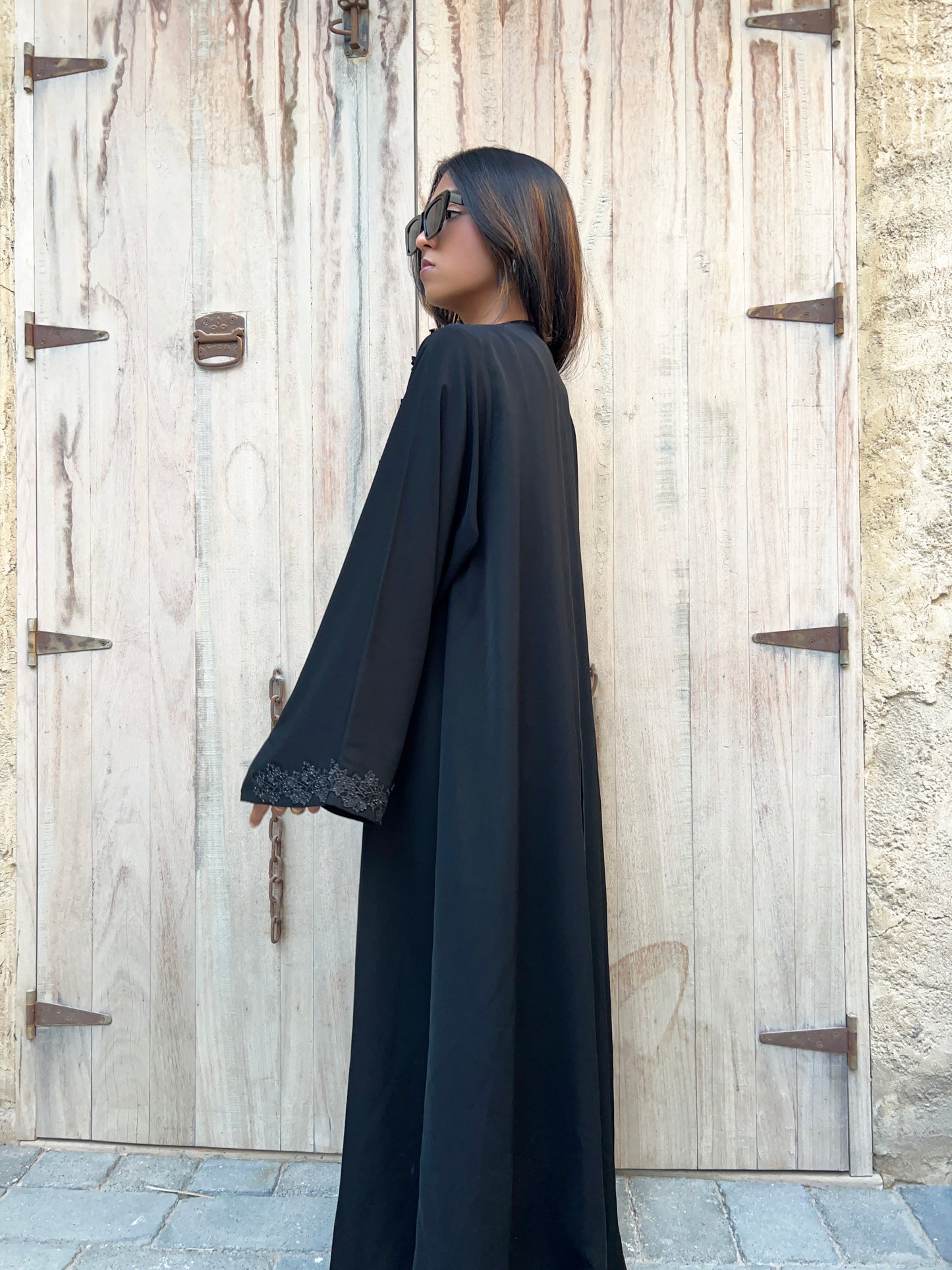 Abaya black | Lace