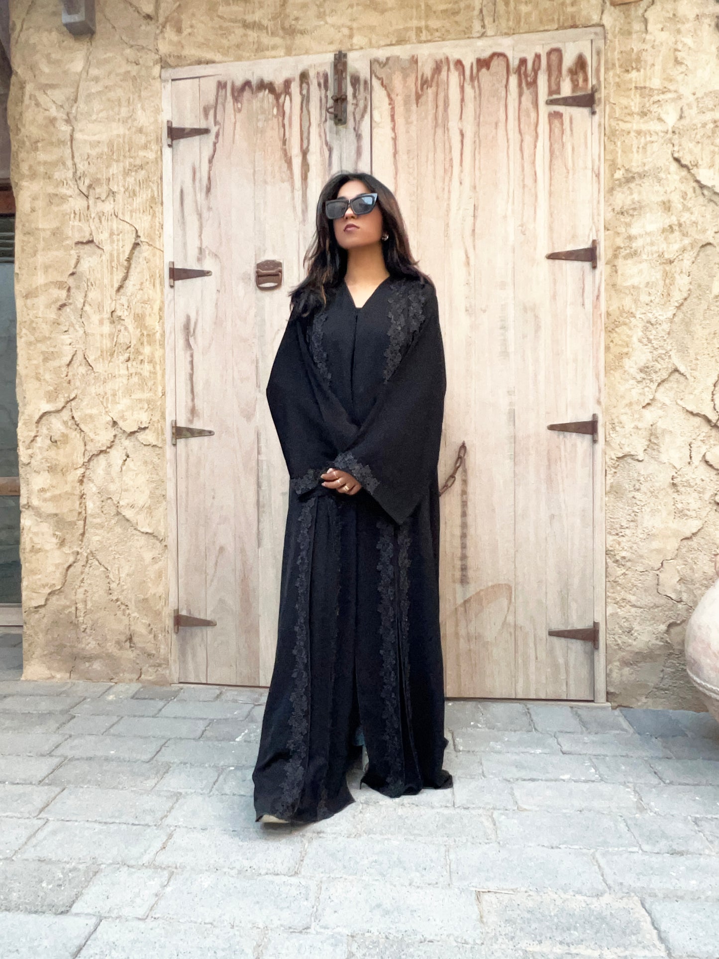 Abaya black | Lace