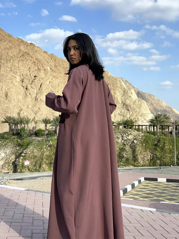 Abaya Shade of Purple