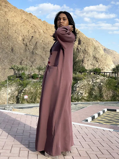 Abaya Shade of Purple