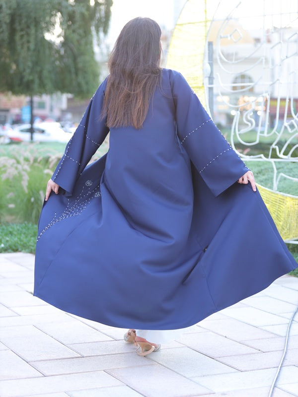 Navy Blue Abaya