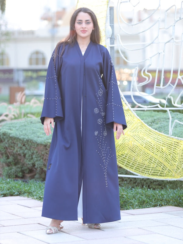Navy Blue Abaya