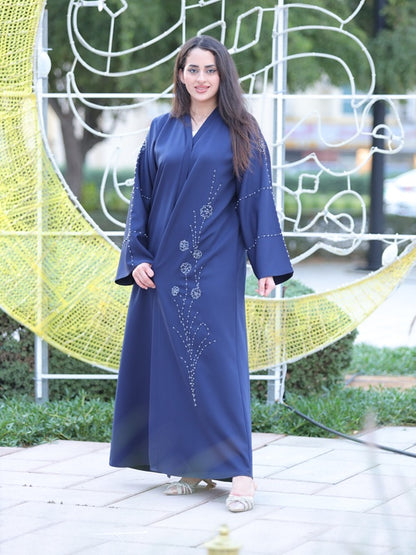 Navy Blue Abaya