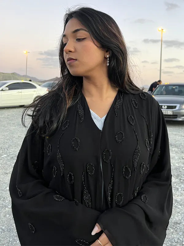 Abaya Black Chiffon