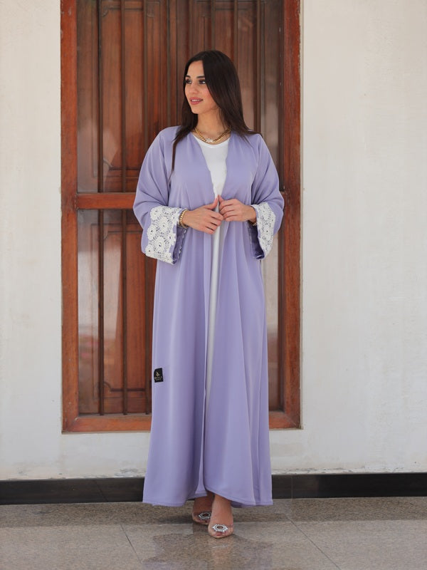 Purple Nida Abaya