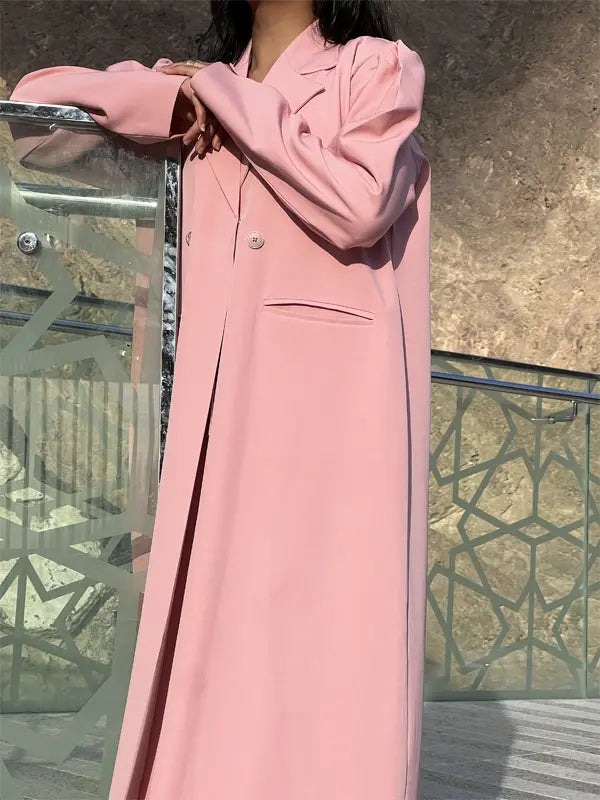 Abaya PINK Barbie crepe