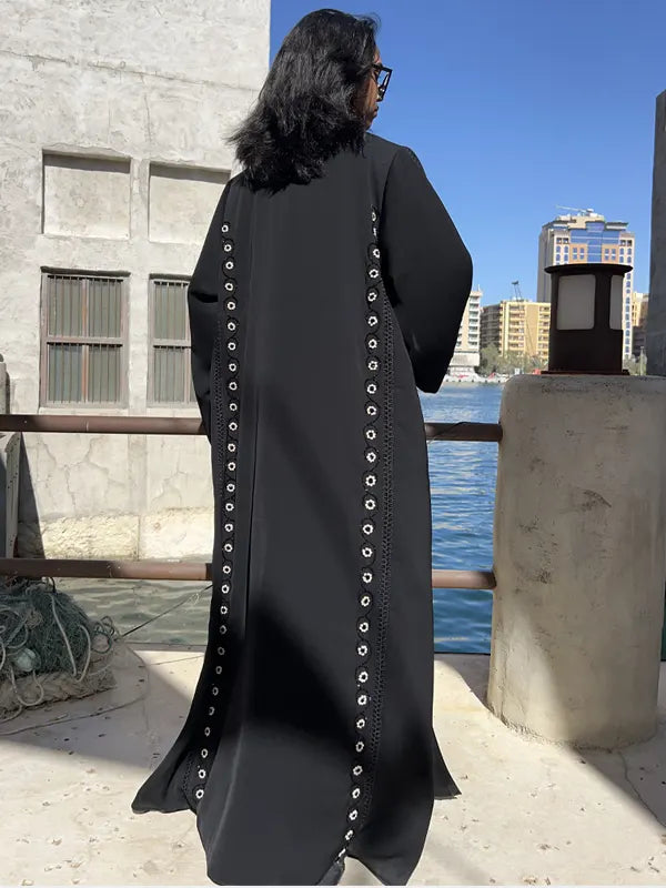 Abaya balck | Nida Fabric