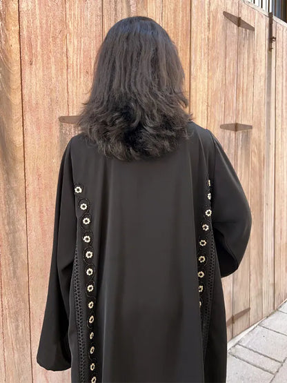 Abaya balck | Nida Fabric