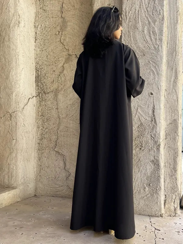 Abaya black | beautiful stone work