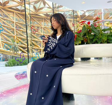 Navy blue | Abaya