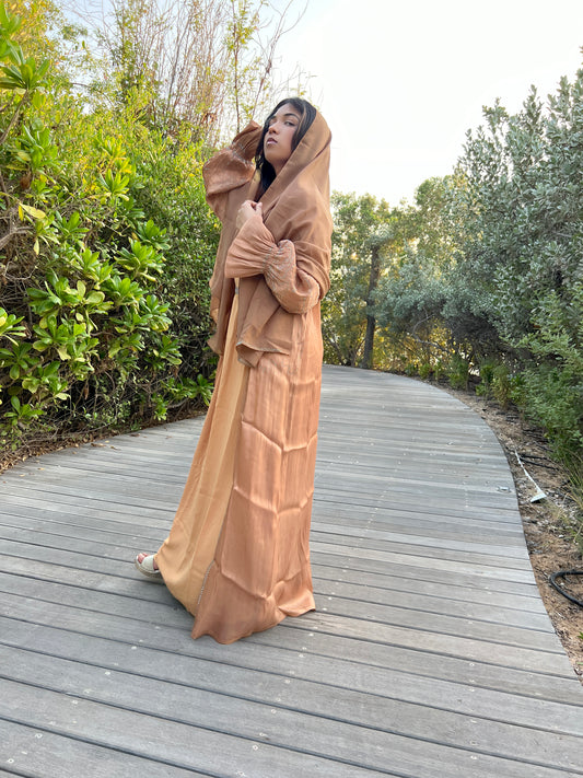 Golden brown | Abaya